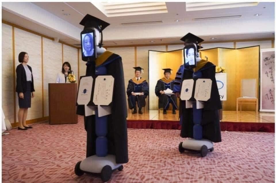 日本的遠距畢業典禮🎓