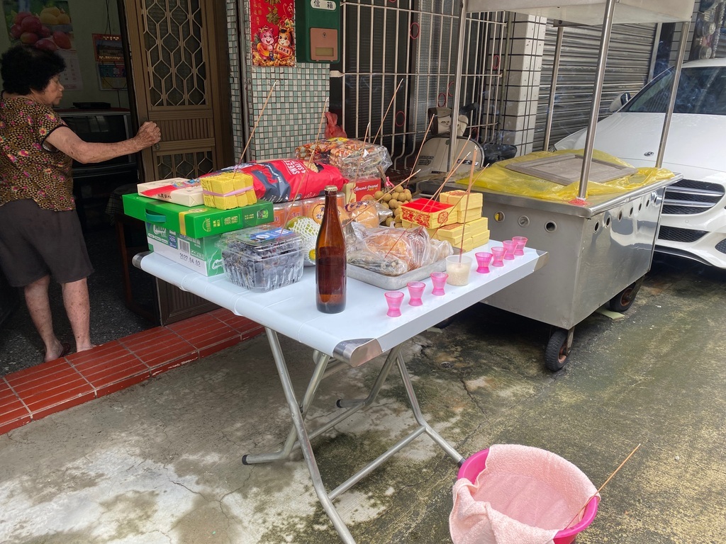 中元節阿嬤家拜拜