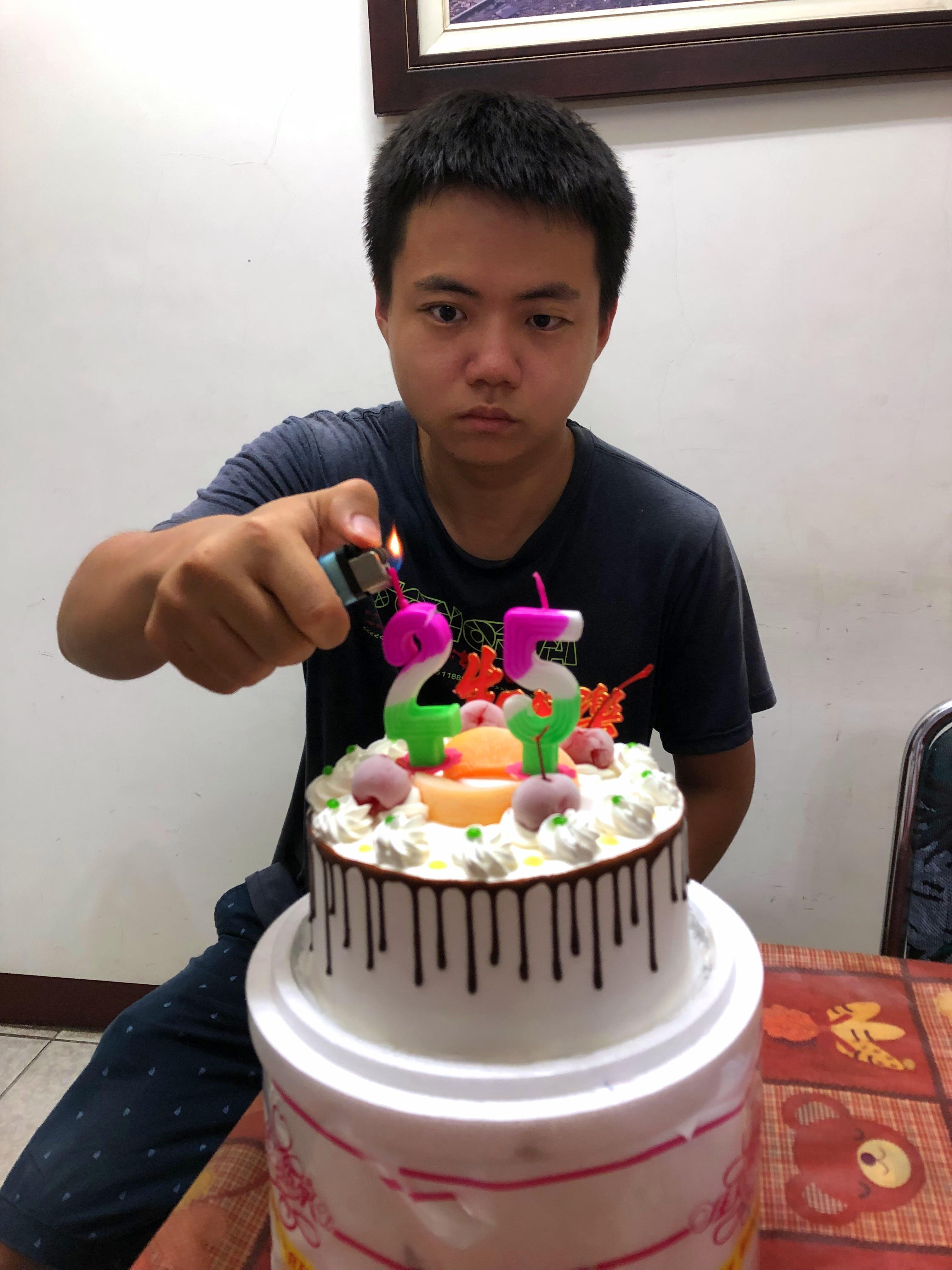我的25歲生日蛋糕
